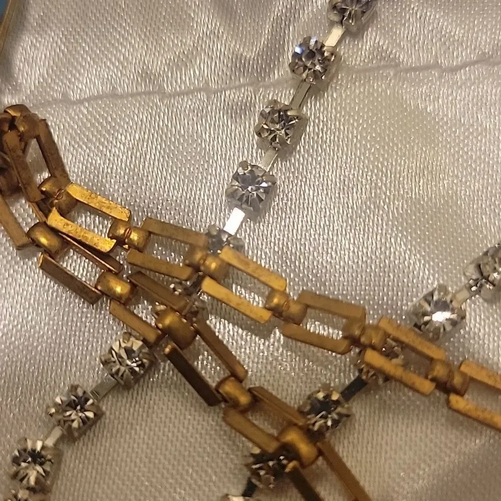 Dauphine New York Gold Boho Crystal Festival Headband HeadPiece Turquoise Bridal